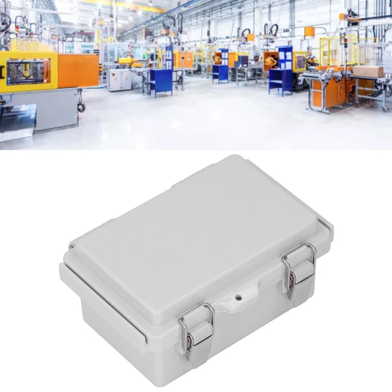 Junction Box ABS Waterproof Power Enclosure Electrical Connection Case for