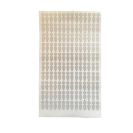 Floordrobe Clothing Reflective Dot Stickers for Golf Launch Monitors (280)