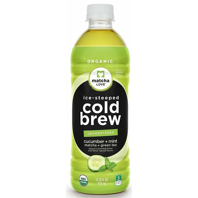 Matcha Love Organic Cold Brew Cucumber+ Mint Matcha Green Tea