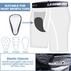 Legendfit Youth Boys Baseball Football Compression Shorts w/Cup Pocket(NO Cup)