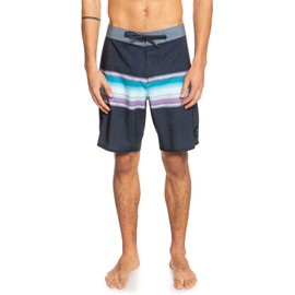 Quiksilver Surfsilk Sun Faded 19in Boardshorts Mens Sz 32 Black