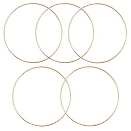 Floral Wreath Hoops, 10PACK Metal Rings Hoops for Making Wall Hanging Craft,30cm