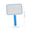 Operitacx 4pcs Score Board Whiteboard Easel Sticker Sign Foam White