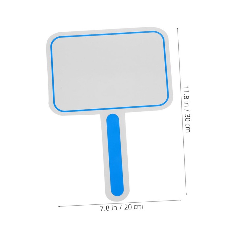Operitacx 4pcs Score Board Whiteboard Easel Sticker Sign Foam White