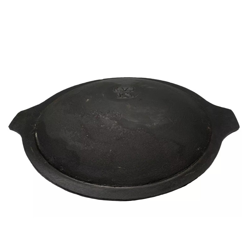 MangalGrills Traditional Cast Iron Uzbek Kazan Saj Discada Disk Campfire