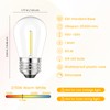 Svater S14 LED Bulbs for Outdoor String Light, E26 Base