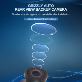 GRIZZLY AUTO Rear View Backup Camera Replacement for Ford 2015-2017 Transit 2015 2016 2017 150 250 350 HD Cargo Van 2018-2019 2.2L L4 3.2L 3.5L 3.7L V6 Parking Assist Camera Replace CK4Z-19G490-A