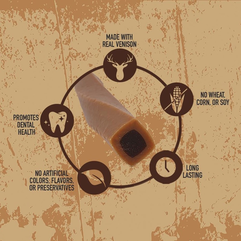 Rewardables | Wild Chews | Venison Recipe, Made with Real