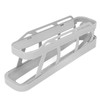 Rolling Egg Dispenser 2 Tier Space Saving Automatic Roll Down