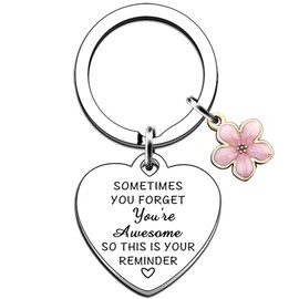 JMIMO Inspirational Keyring Gifts for Women Girls Leaving Gifts for Colleagues Coworkers Boss BFF