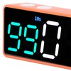 Fitness Timer Clock Large LED Digital Anti Vertigo Display Workout