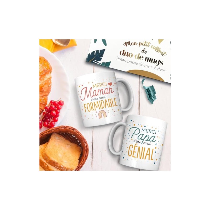 Gift Set Duo Mugs Mama Papa Ingenious