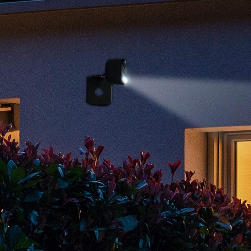 Yale SV-DAFX-B Front Door Camera - Spotlight And Siren Alarm,