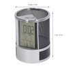 Digital Alarm Clock Pen Holder Perpetual Calendar Pen Holder Multifunctional