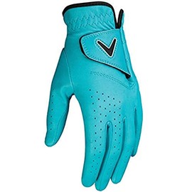 CALLAWAY Women's Gloves, Teal, Large