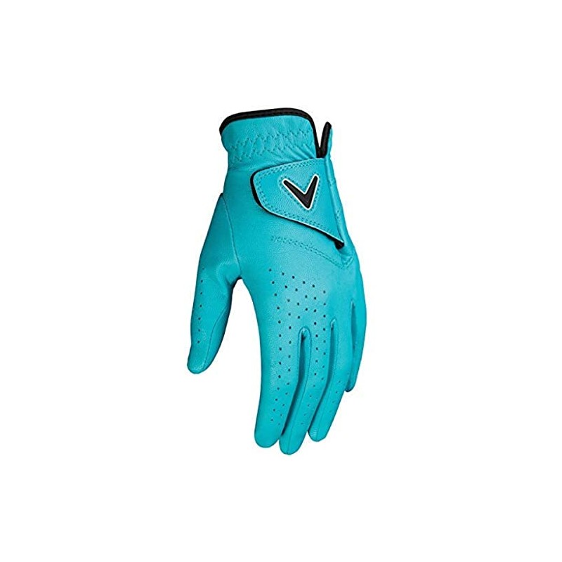 CALLAWAY Women's Gloves, Teal, Large