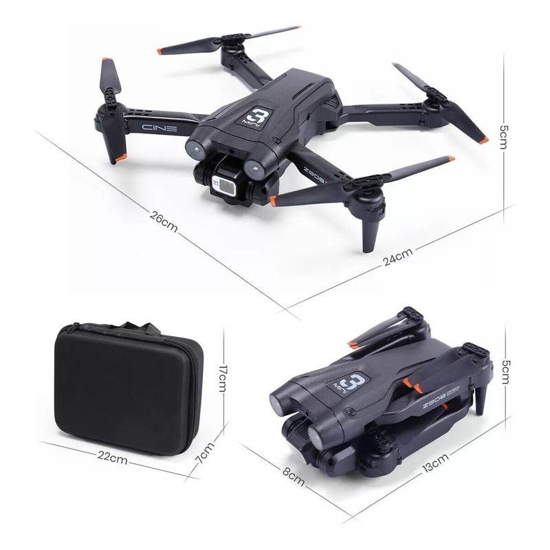 DEERC D96 Drone with 4K UHD Dual Camera Foldable Quadcopter