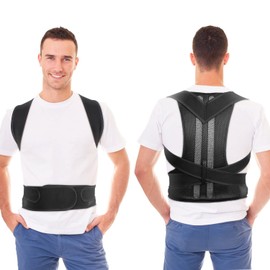 Unisex Back Posture Corrector Lumbar Upper Back Clavicle Shoulder Brace Belt