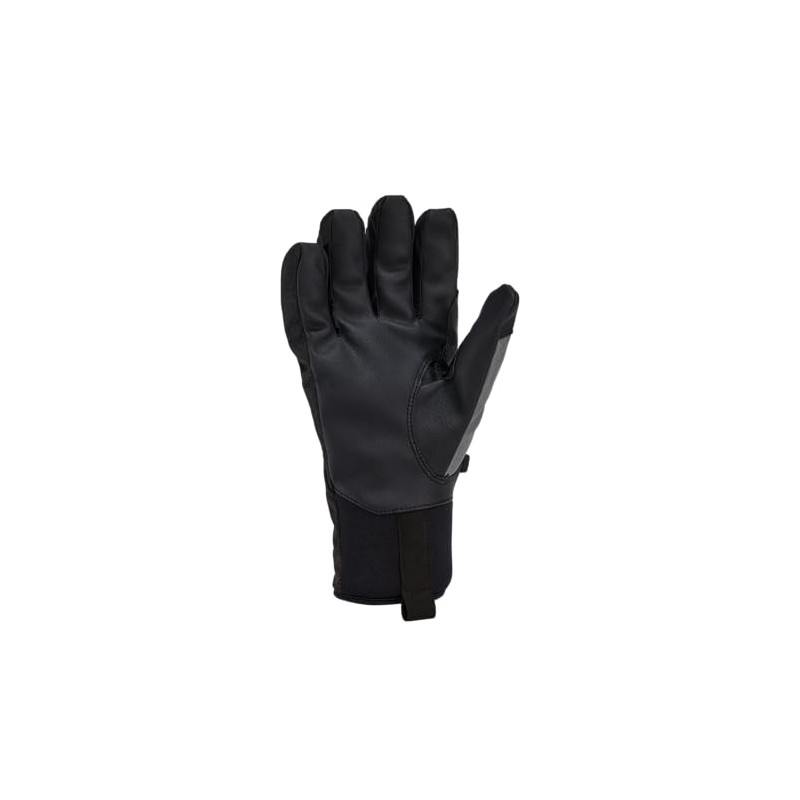 Carhartt mens Waterproof Thermal Lined Secure Cuff Glove, Steel Black,