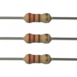 E-Projects 100EP514220R 220 Ohm Resistors, 1/4 W, 5% (Pack of 100)