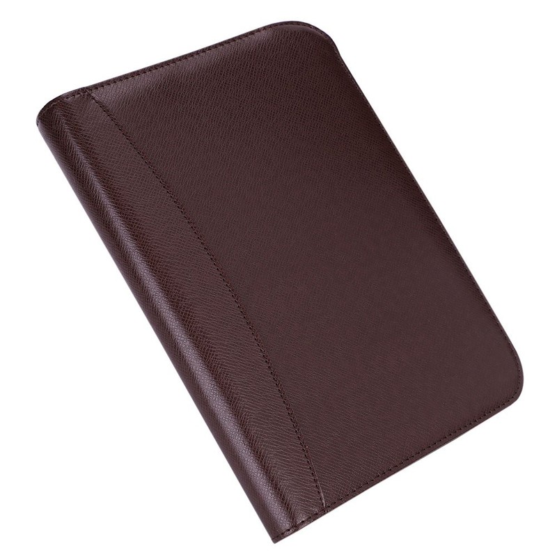 IBLUELOVER A5 Conference Work Notebook with Calculator Leather Business Office