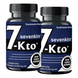 Kit 2 Frascos 7-keto Sevenkiro Nueva Imagen 7-kto 30 Caps                                                                                             