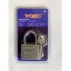 HEAVY DUTY CHROMED PLATED STEEL LOCK WITH 3 KEYS