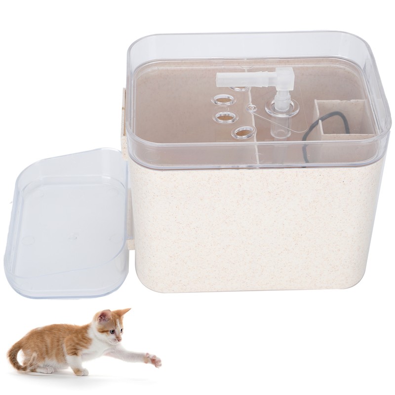 Pet Automatic Drinking Fountain USB Interface Cat Dog Water Feeder