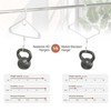 NEATERIZE Ultra Heavy Duty Plastic Clothes Hangers - White -