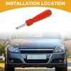 Partuto 1 Pcs Universal Valve Core Remover - Plastic Metal