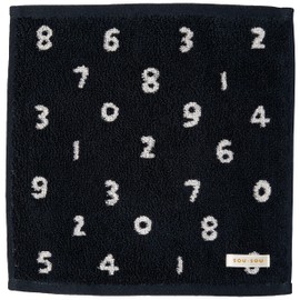 Marushin 6165001600 Sou, Hand Towel, 9.8 x 9.8 inches (25 x 25 cm), SO-SU-U Made in Japan, Imabari Certified Towel, Mother's Day, Birthday, Gift, Gift