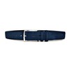 Keith KE21228-29 Men's Belt, Genuine Leather, Navy, Nubuck, Business &