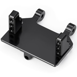 WEFEINO Aluminum Servo Mount Fixed Bracket Upgrades Parts for 1/18 Redcat Ascent-18 RC Rock Crawler Car
