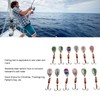 12Pcs Trout Lure Flashing Sequin Efficient Stainless Steel Bass Fishing