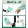 KTOB Compostable Dog Poop Bags with Cardboard Glove Standard, Leak