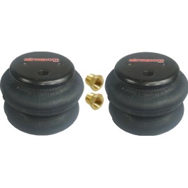 airmaxxx 2 standard 2600 bags 3/8"npt port air springs air ride suspension