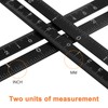 Hole Locator Steel Multi Angle Measuring Ruler Portable Universal Wall