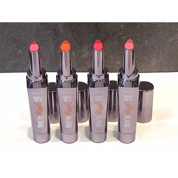 Benefit They're Real Double the Lip Lipstick ~ pink thrills,