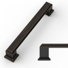 Amerdeco 10 Pack Oil Rubbed Bronze Cabinet Pulls 6.3 Inch(160mm)
