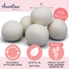 Mountclear Wool Dryer Balls-Lavender Scented Oil Fabric Softener-All Natural,Chemical Free