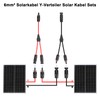 6 mm² Solar Cable Y Splitter, 1 Pair Solar Panel
