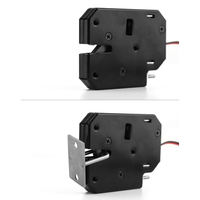 QWORK Carbon Steel Electronic Cabinet Lock - Secure and Convenient