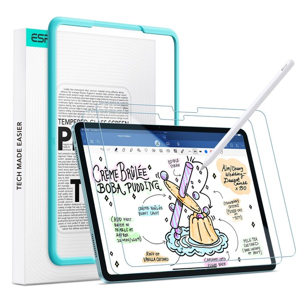 ESR ESR 2 Pack Paper-Feel Screen Protectors for iPad Air