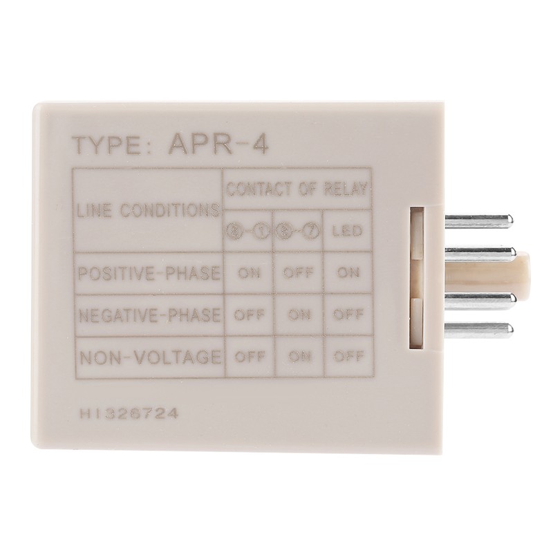 APR-4 Phase Loss Reverse Protection Relay Phase Sequence Controller 10A