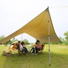 Thicken Aluminum Alloy Tent Pole Adjustable Tent Support Rods Beach