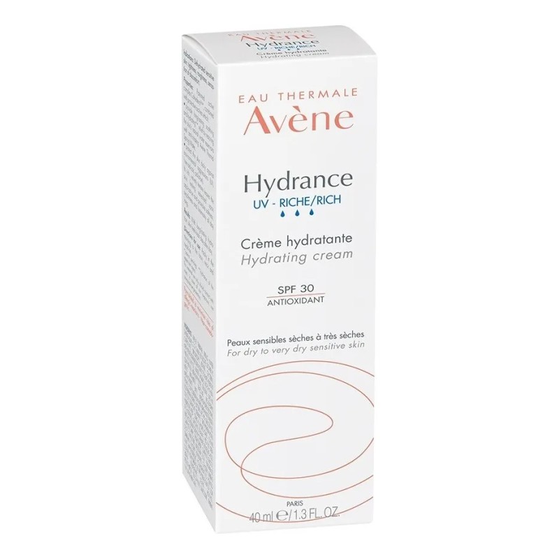 Avene Hydrance Riche Spf Hidratación