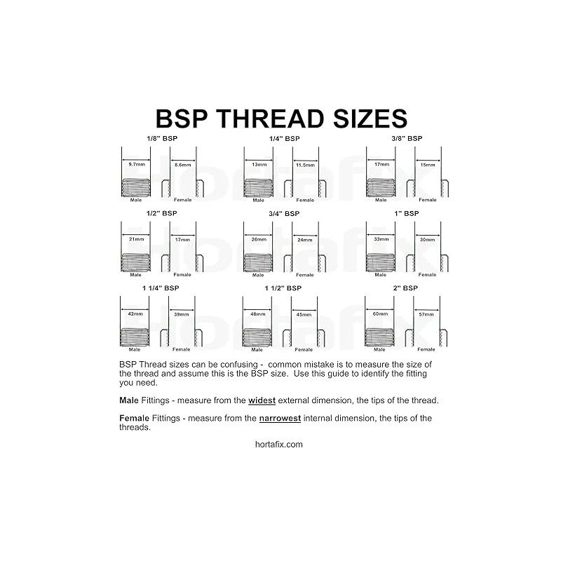 Hortafix Garden Lever Bib Tap Red Handle Quarter Turn 1/2"