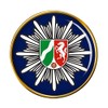 Police North Rhine-Westphalia Badge, Metal