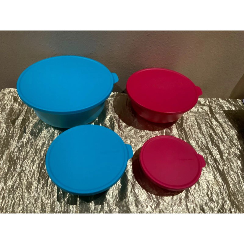 Tupperware New Tupperware Set of 4 Aloha Nesting Bowls with