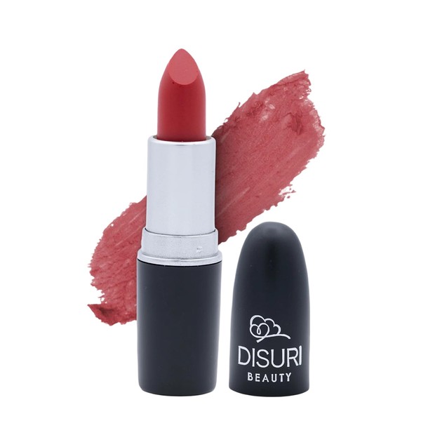 DISURI Beauty Matte Bullet Long Wear Lipstick - Vegan and